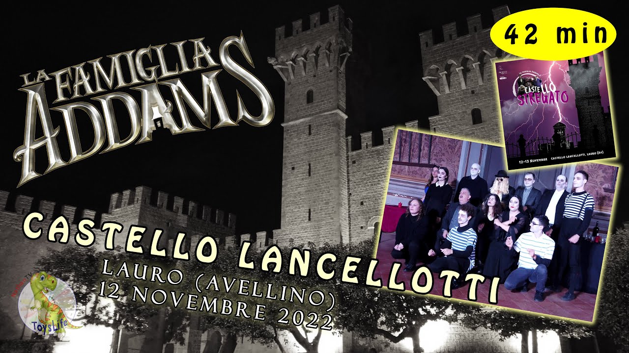 La Famiglia Addams II, Castello Lancellotti a LAURO, Avellino. [4K]