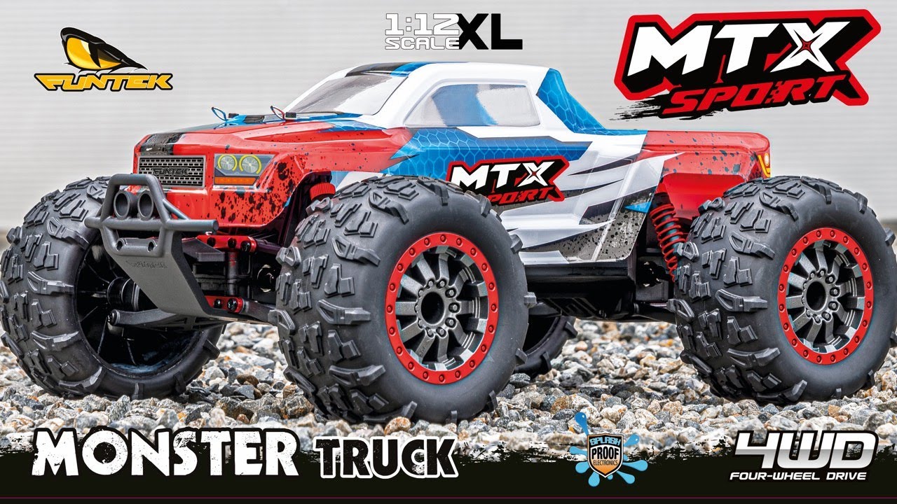 Funtek MTX : Monster Truck sport avec options