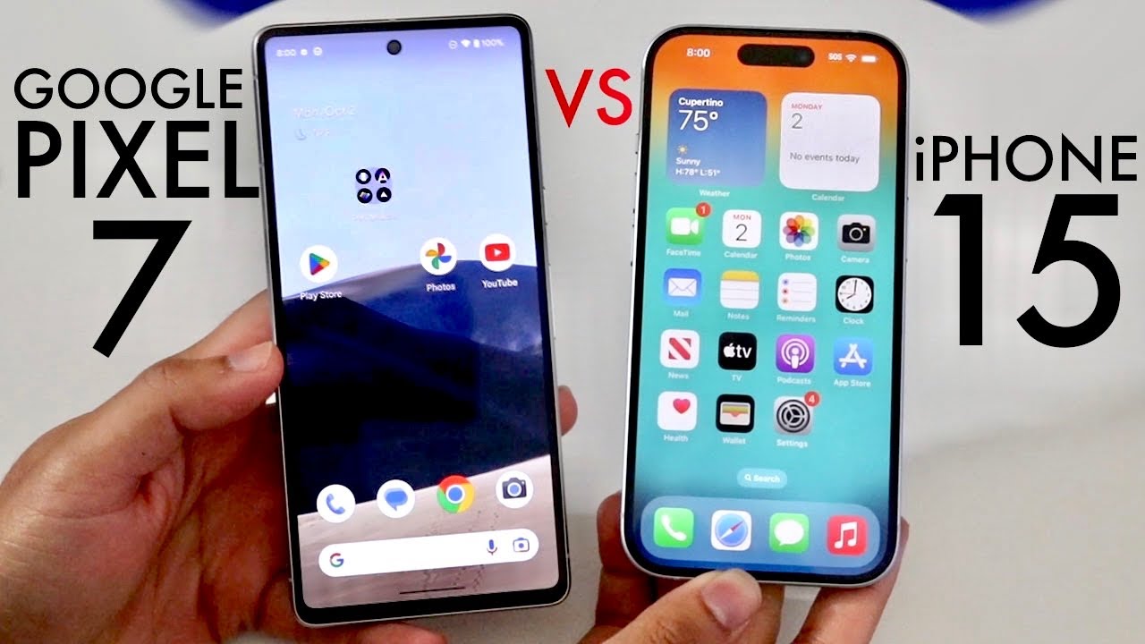iPhone 15 Vs Google Pixel 7! (Comparison) (Review)