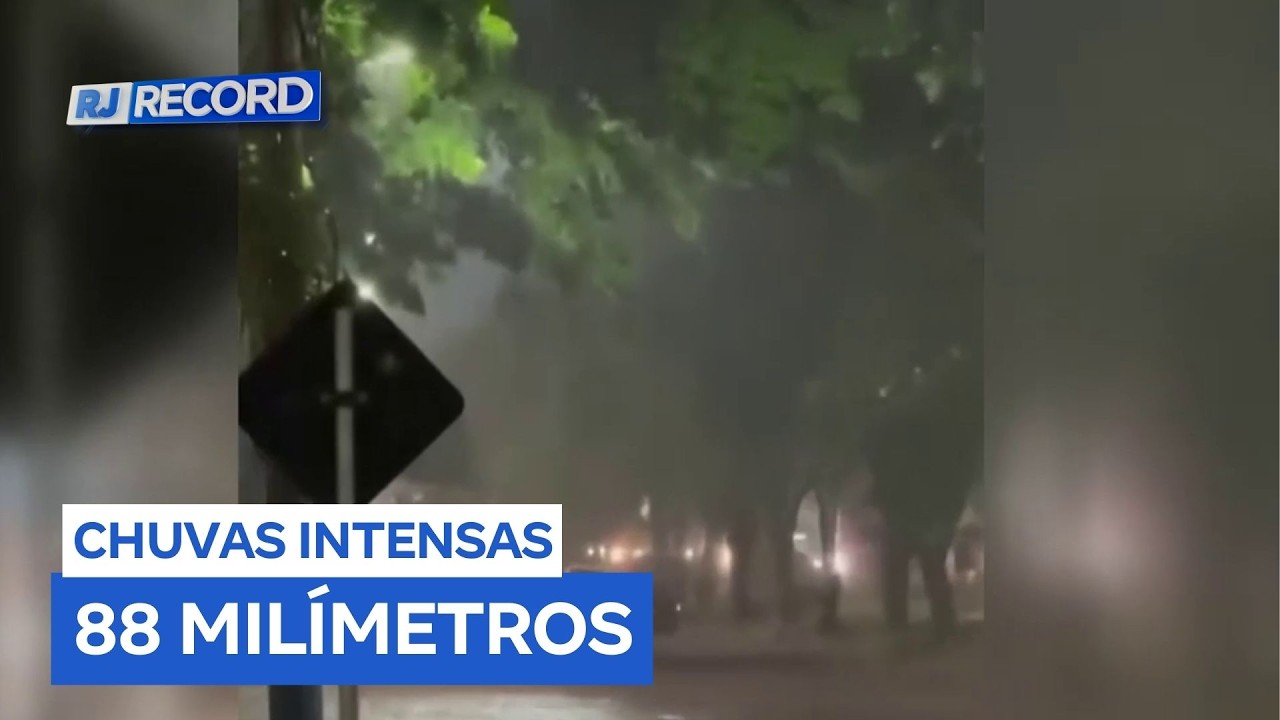 Rio das Ostras (RJ): em duas horas, choveu na cidade o volume esperado para sete dias
