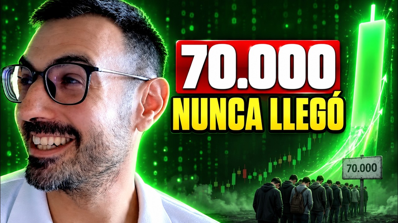 Te Avis&eacute; que el Suelo NO era 70.000: Bitcoin lo Hizo en 75.000 y ya Sube