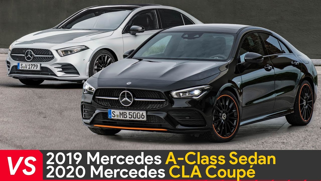 2020 Mercedes CLA Vs 2019 Mercedes A Class ► Design & Dimensions