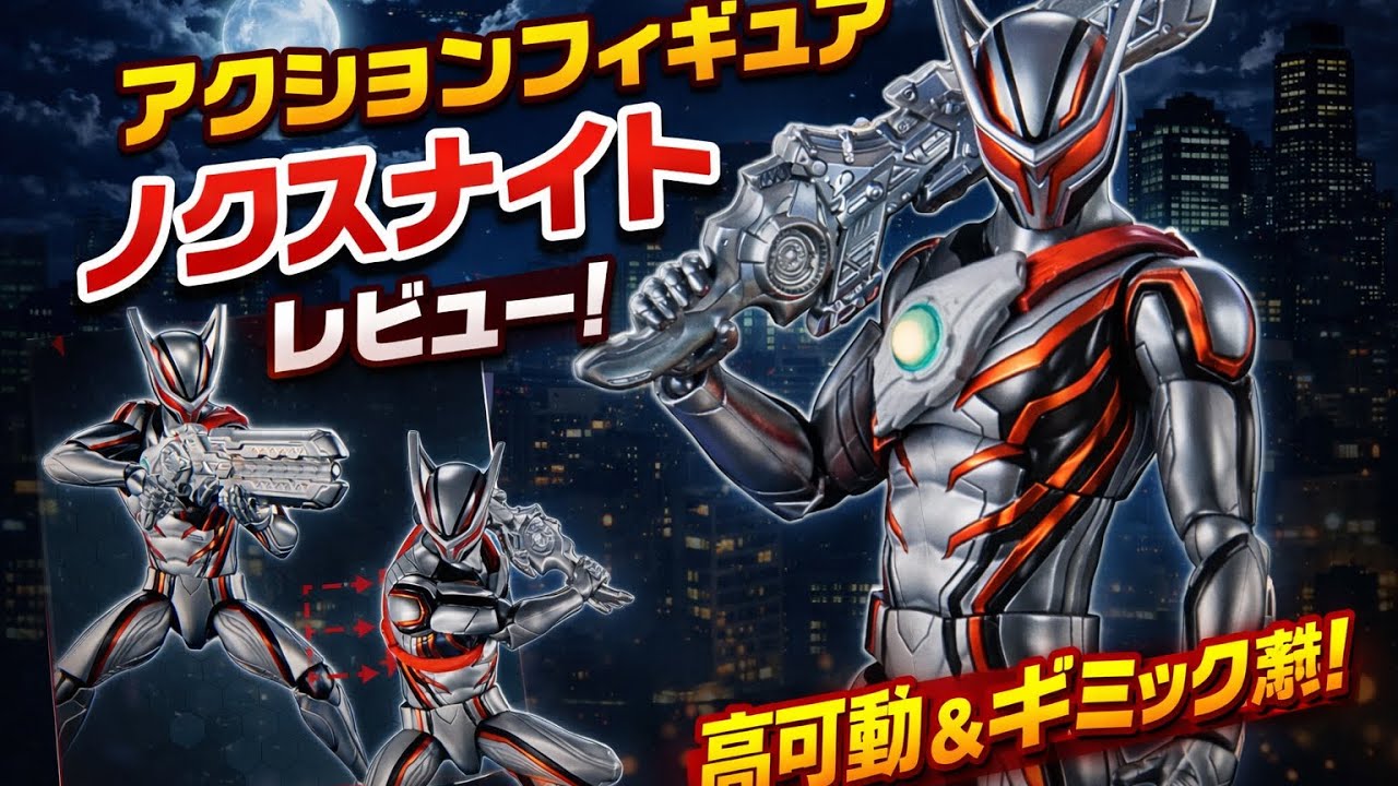 （アクションフィギュア）想像以上のクオリティ！アクションフィギュアノクスナイトをレビュー！