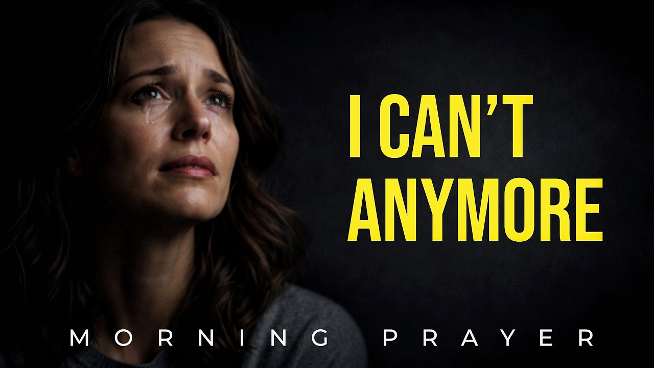 Morning Prayer for When You Feel Overwhelmed Today