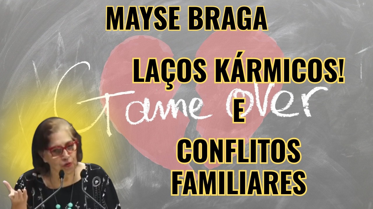 DESVINCULAÇÃO DIFÍCIL! – ESPÍRITOS SOFREM APÓS A MORTE? – PALESTRA COM MAYSE BRAGA.