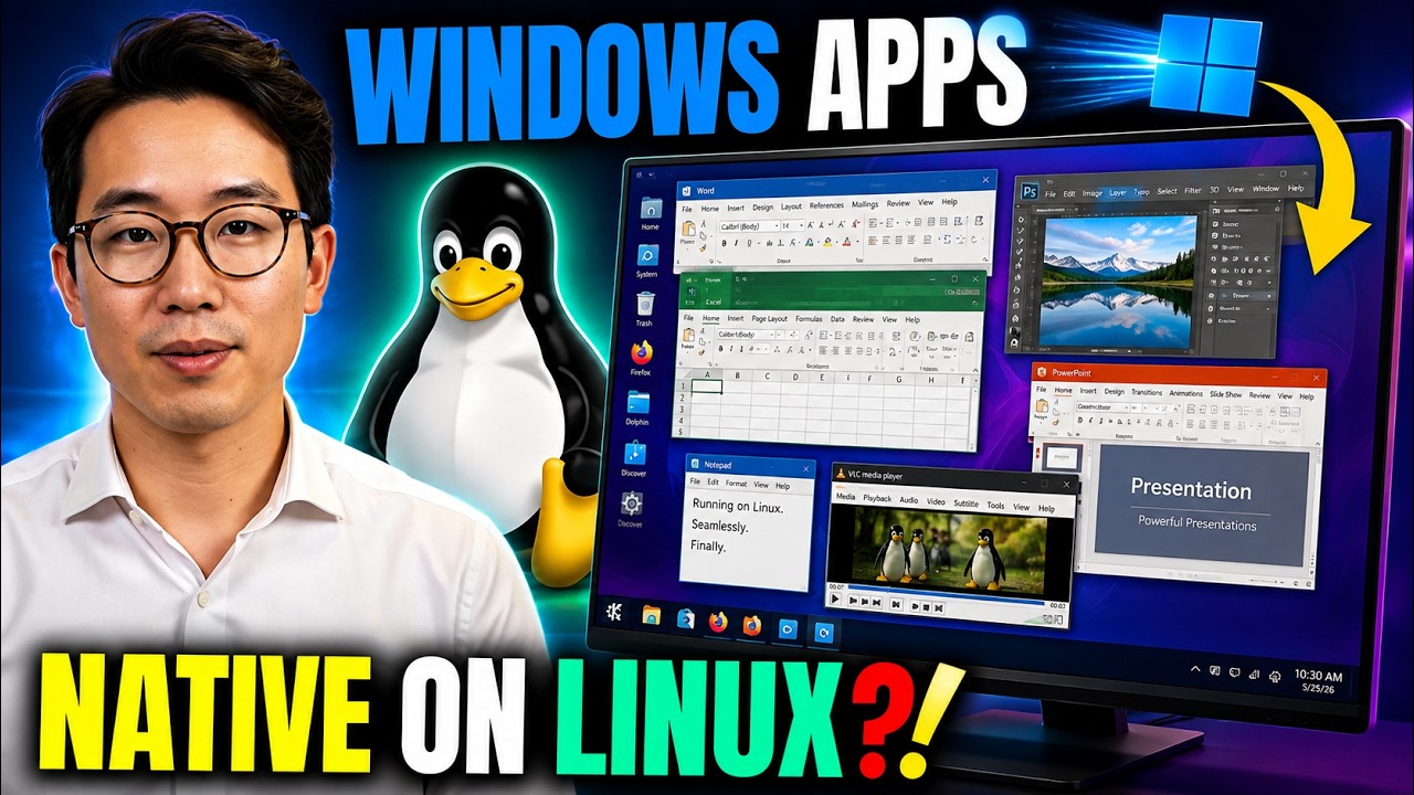 Linux Just Changed Everything &ndash; Windows Apps Now Run Natively?! (This Is HUGE)