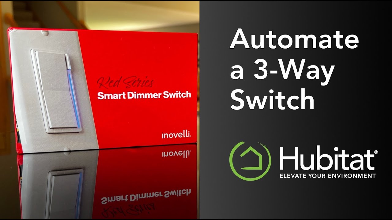 Let's automate a 3-way switch with an Inovelli Red Series Dimmer