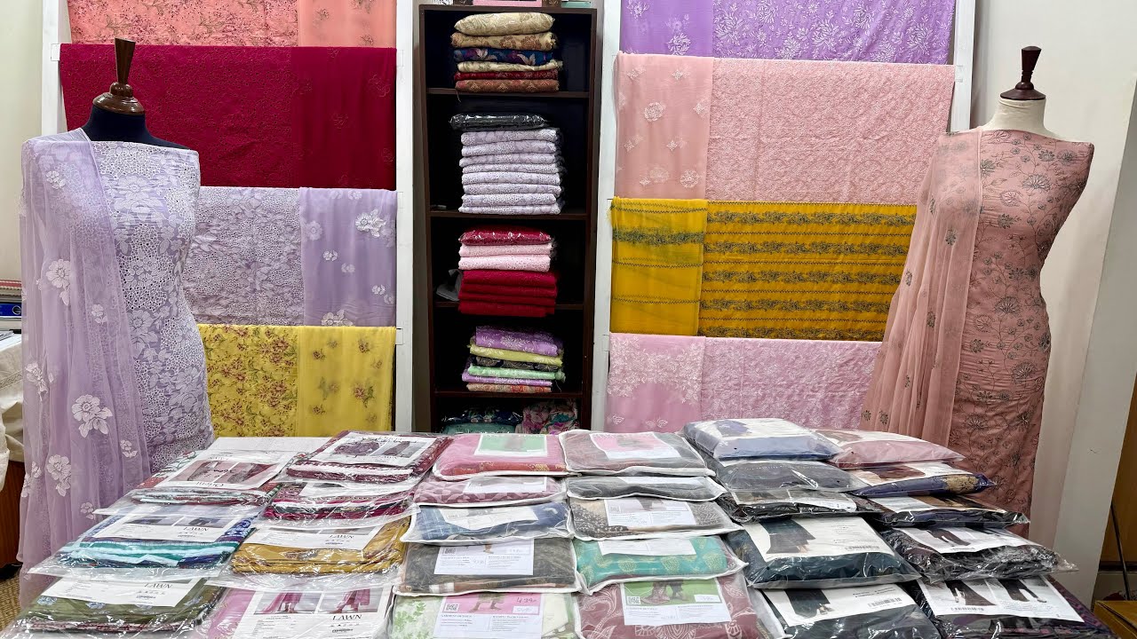 Branded Saya Orient Sanasafinaz Lawn 3pc Eid Collection 2026!Pakistani Dress Sale