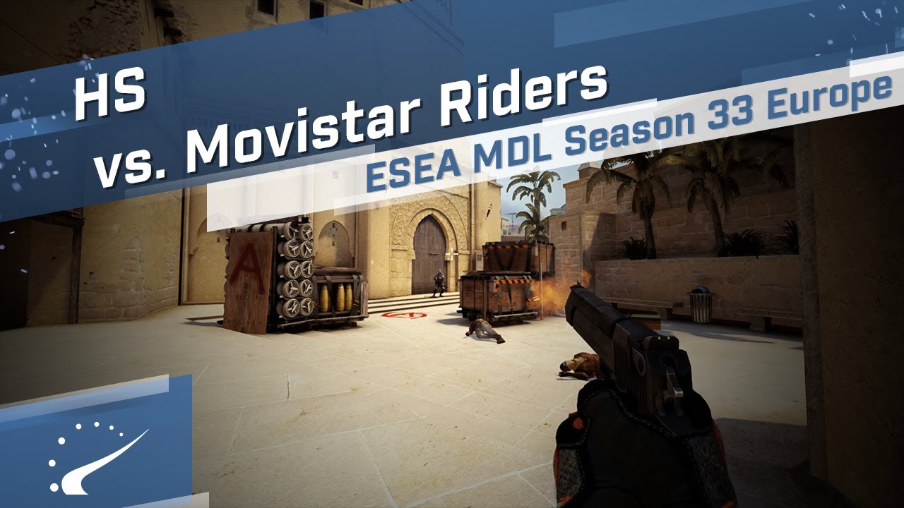 HS vs. Movistar Riders - ESEA MDL Season 33 Europe