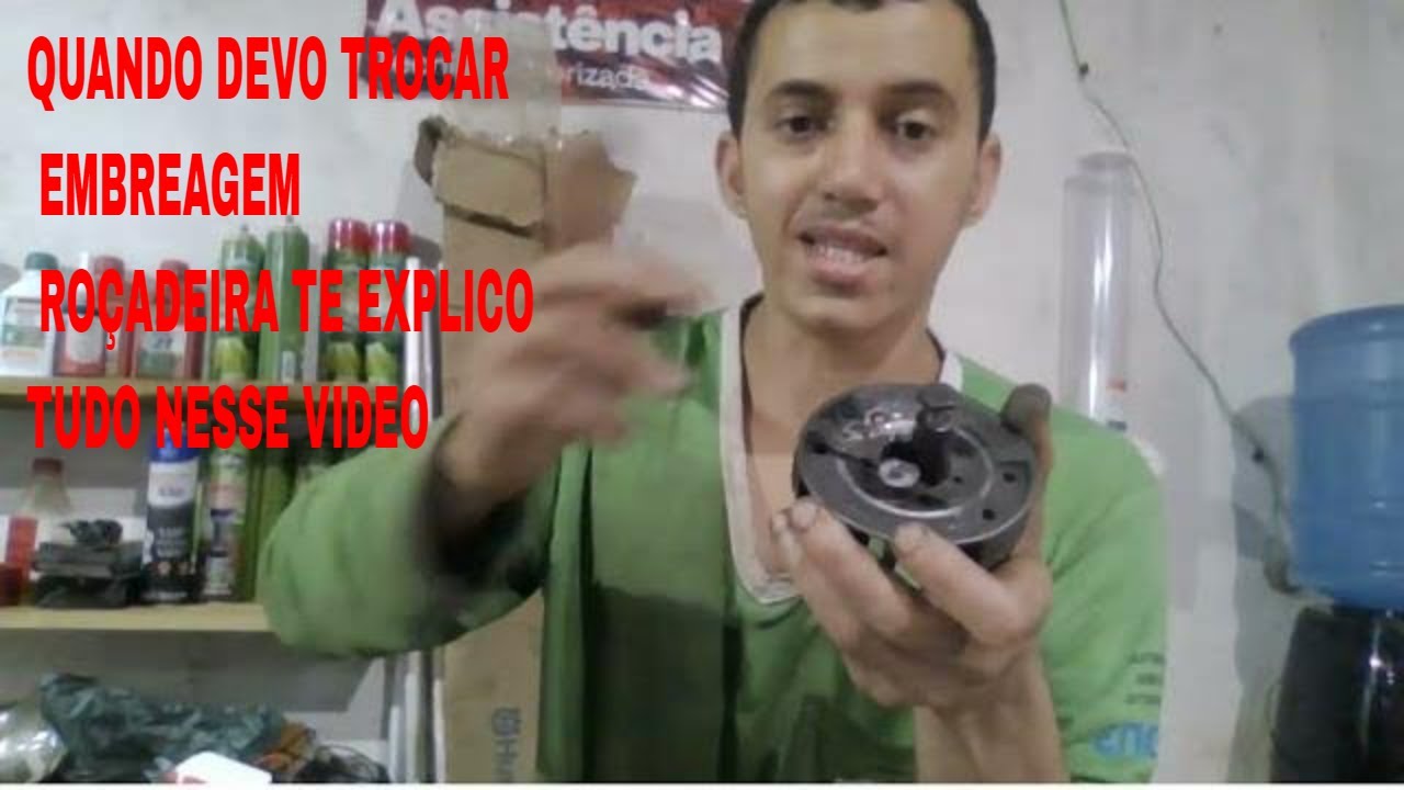 quando devo trocar a embreagem roçadeira husqvarna 226