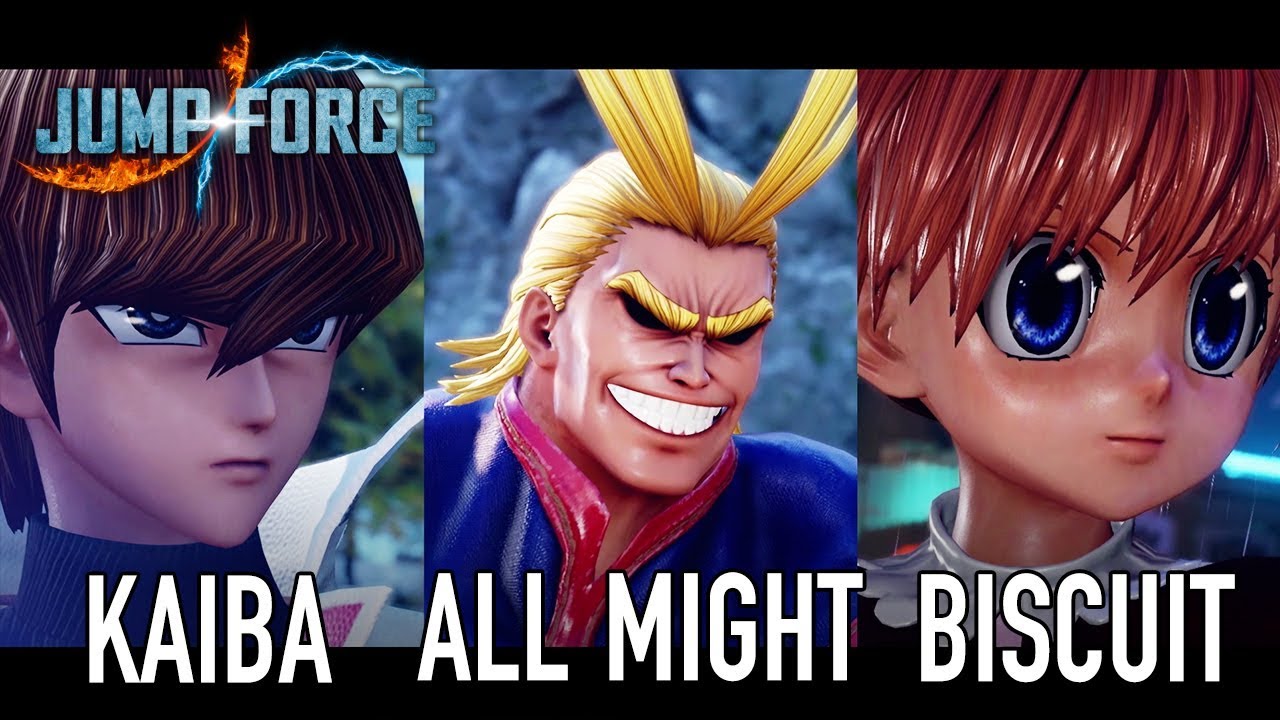 Jump Force &ndash; PS4/XB1/PC &ndash; Seto Kaiba, All Might, Biscuit Krueger DLC