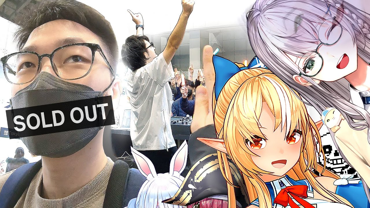 Witnessing hololive power in Korea