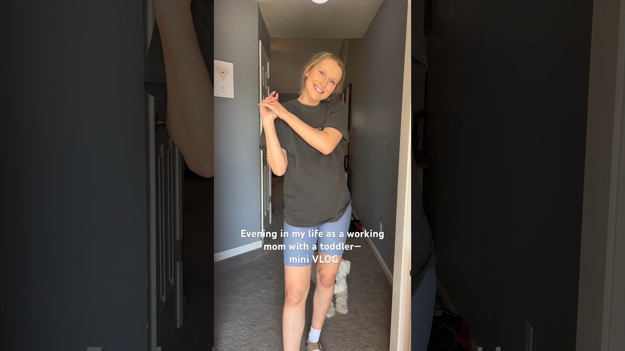 Evening VLOG as a working mom with a toddler #mom #vlog #toddler #workingmom #eveningvlog #momvlog