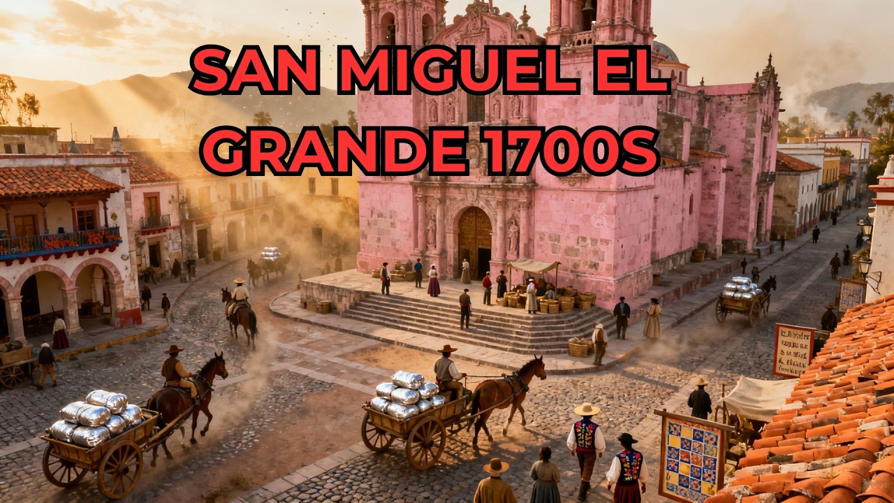 San Miguel el Grande: Un pueblo de frontera en el siglo XVIII (Reconstrucción con IA)