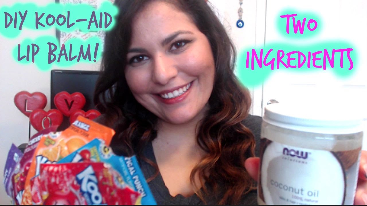 DIY Kool-Aid Lip Balm // DIYJUNKIES