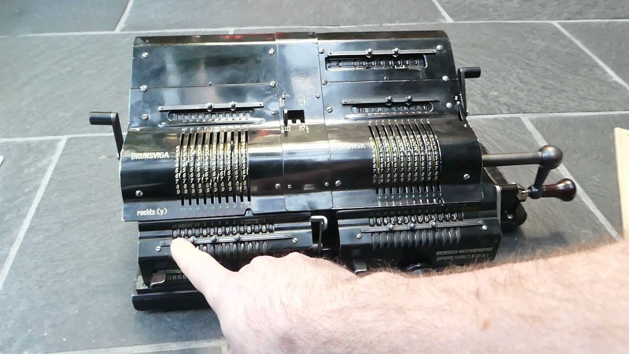 The Brunsviga D 13Z/1 double calculator