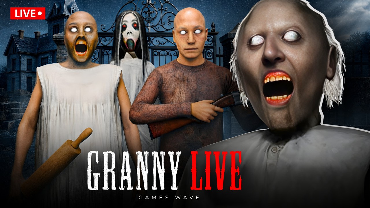 GRANNY 1 KHELE | ROAD TO 3k SUBS #shortslive #granny #horrorgame