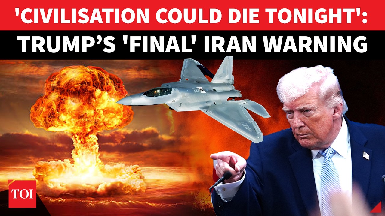 NUCLEAR ALERT! Trump's Shock 'DOOMSDAY' Declaration Before Iran War Deadline; 'TONIGHT COULD BE...'