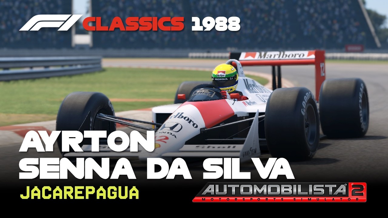 Automobilista 2 •  Ayrton Senna • Jacarepagua • McLaren MP4/4 • F-Classic Gen2