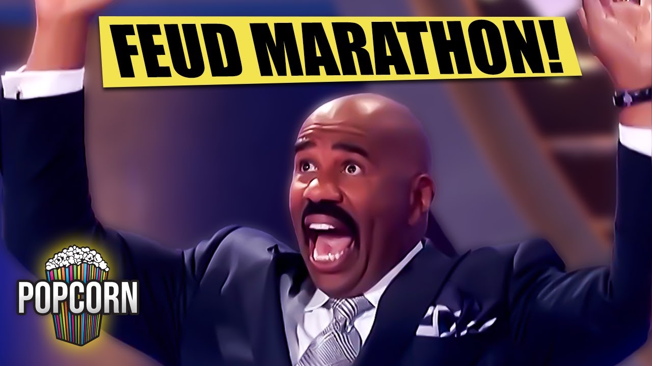 OUTRAGEOUS Family Feud Moments Marathon!