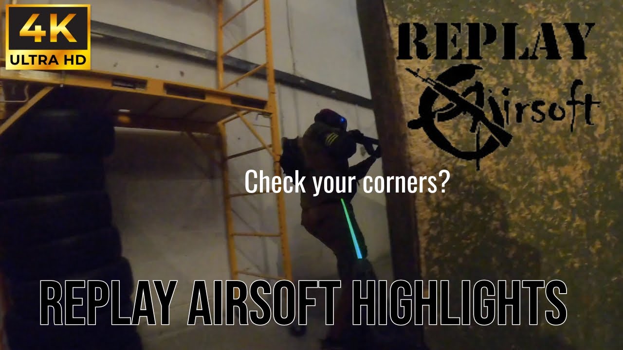 Replay Airsoft Highlights | Glen Burnie, Maryland Indoor Airsoft Arena | 4K GAMEPLAY