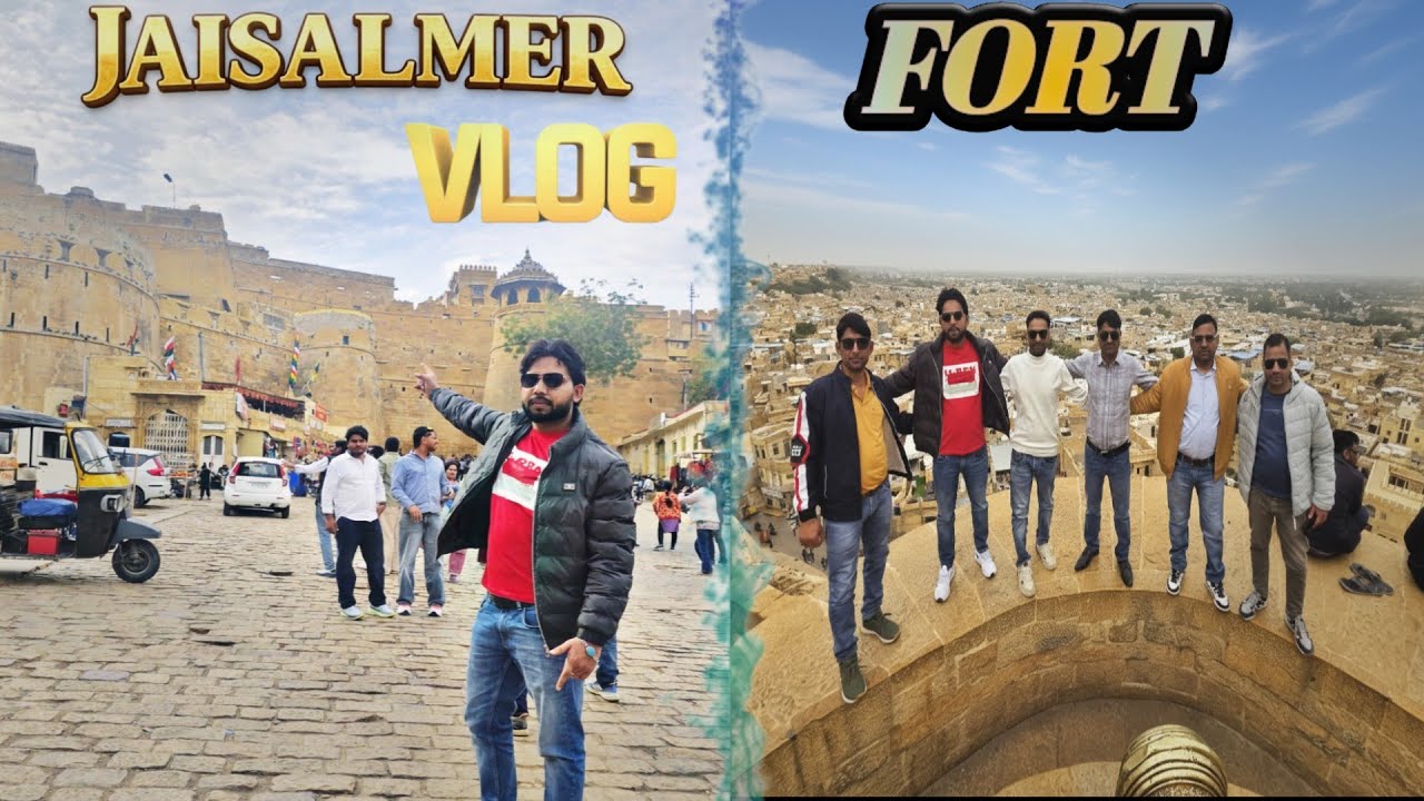 हिन्दुस्तान का एकमात्र जीवित किला। Jaisalmer Fort❤️👉 Jaisalmer Series Vol-II ✈️full guide 