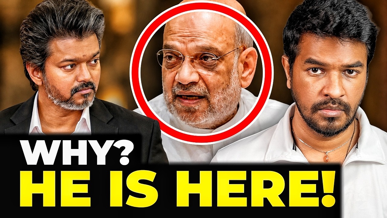 Why He's Here? CM Vijay x Amit Shah | Madan Gowri | MGs 🖖🏻