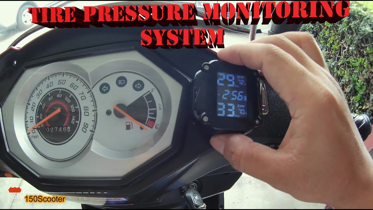 Tire Pressure Monitoring System Installation | 150 Scooter