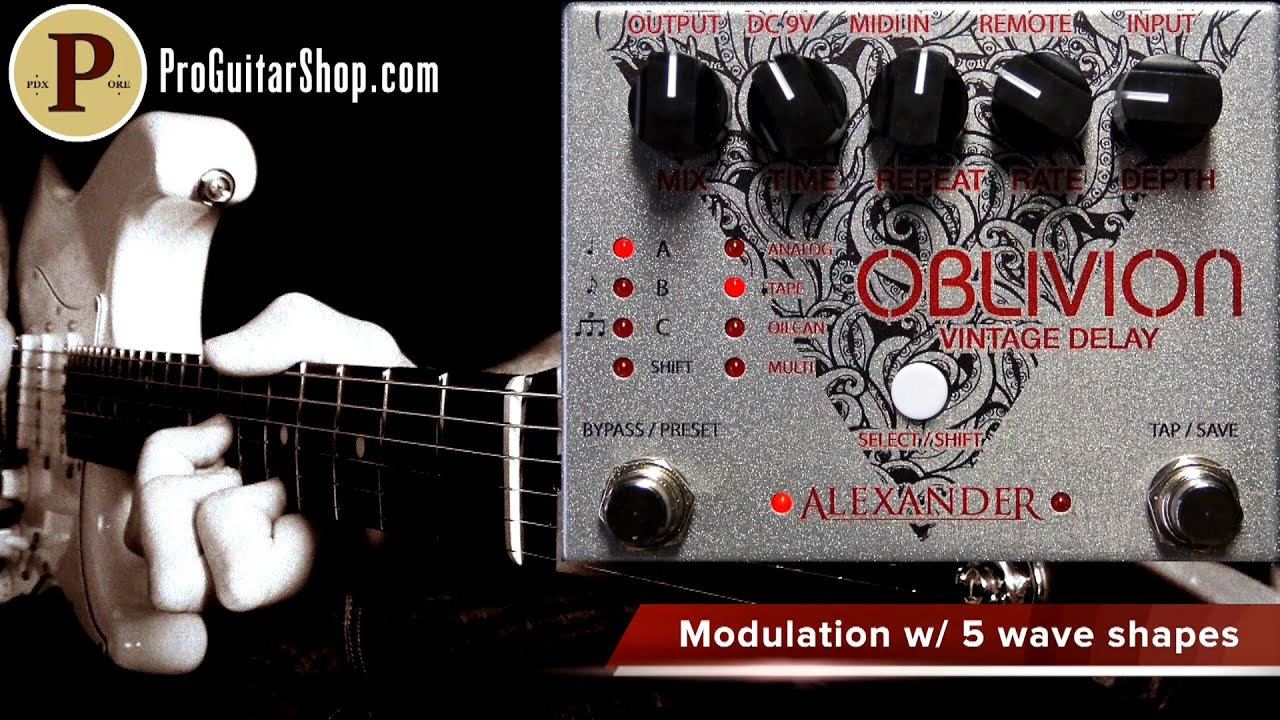 Alexander Oblivion Vintage Delay with Mike Hermans