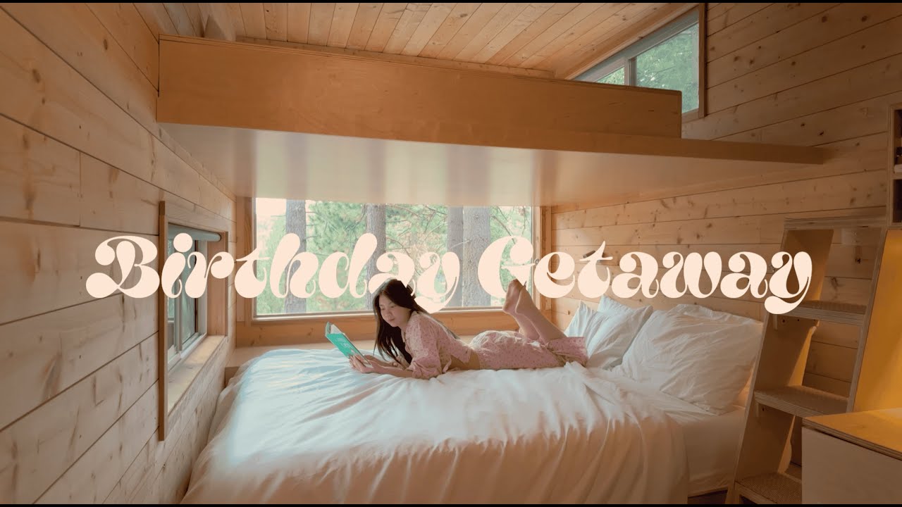I spent my 22nd birthday at Postcard Cabins in Big Bear