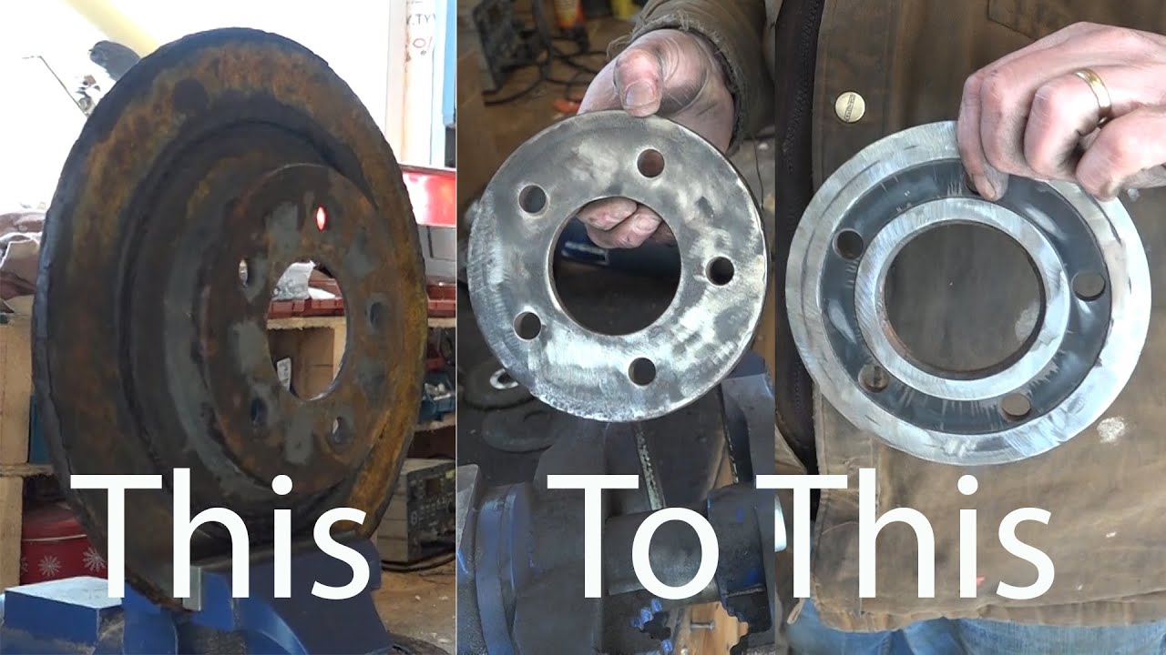 DIY Wheel Spacers from old Rotors - for FREE!