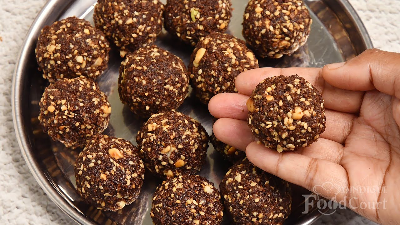 Ragi Laddu/ Healthy Finger Millet Laddu/ Ragi Simili