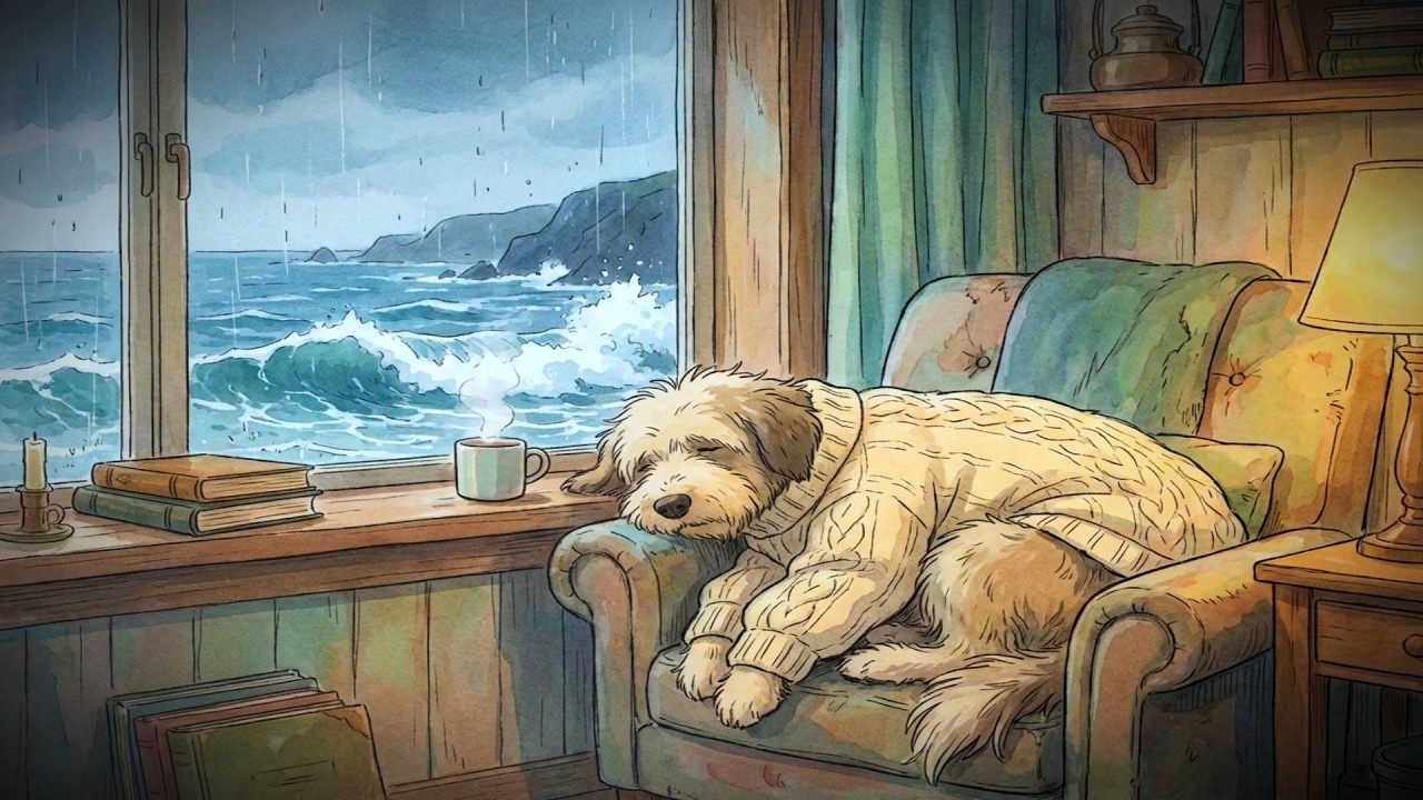 Chill Coastal Lofi | Deep Ambient Vibes to Study/Relax to 🌊[1 Hour Lofi]