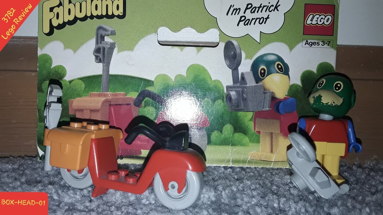 Lego Fabuland "Patrick Parrot" Set 3782 (1982)
