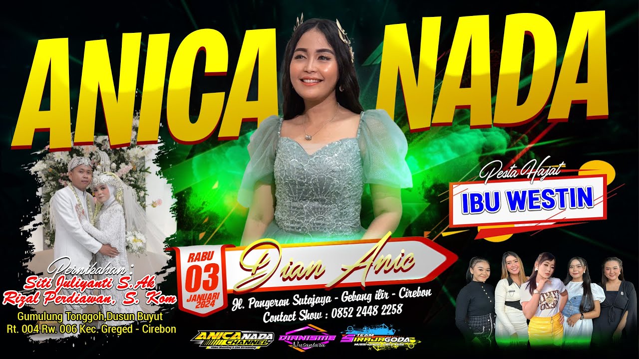 🔴LIVE ANICA NADA ( DIAN ANIC ) | SIANG 03 JANUARI 2024 | GUMULUNG TONGGOH | GREGED | CIREBON