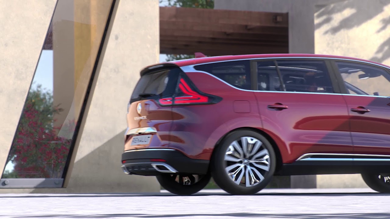 All new 2020 Renault ESPACE Initiale Paris - 3D Product film