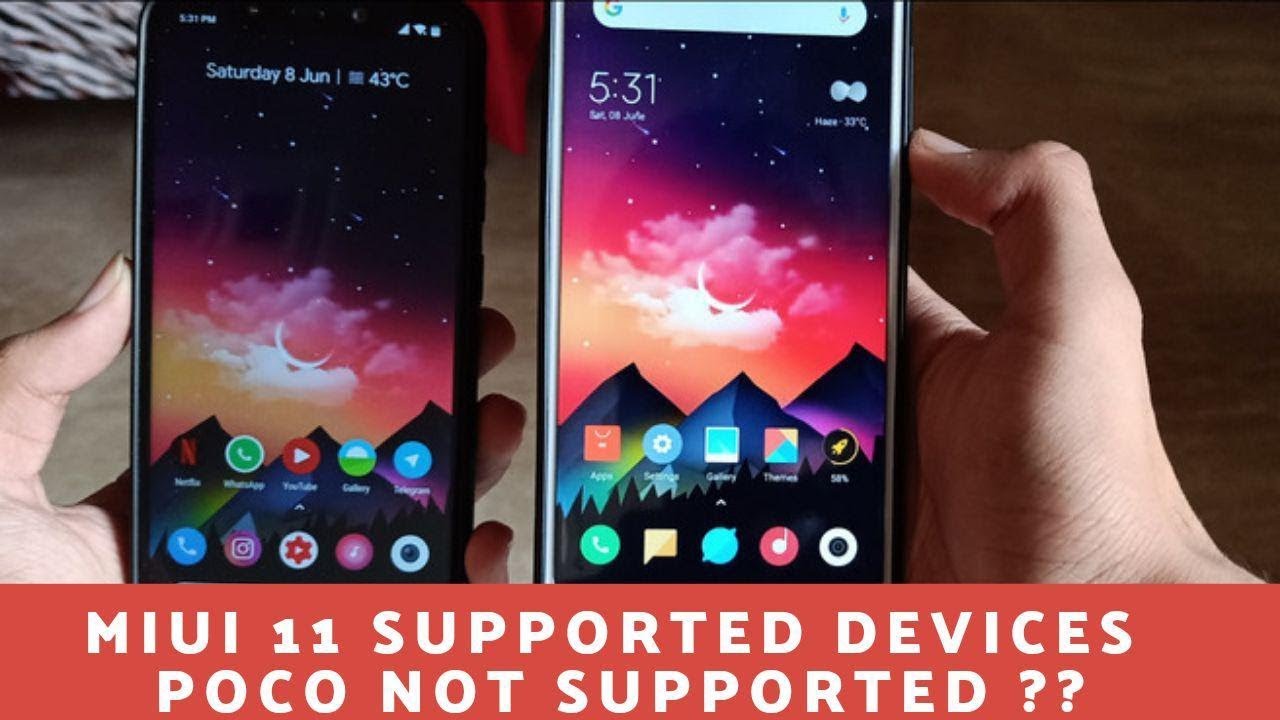 Miui 11 supported devices official list / Devices which are getting miui 11 like redmi note 4 etc..