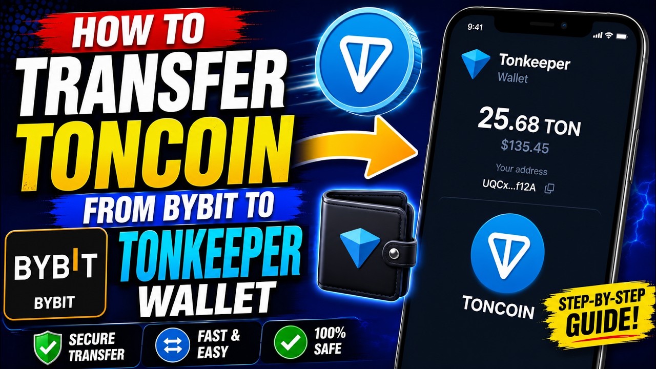 How to Transfer Toncoin From Bybit to Tonkeeper Wallet (2026) ⭐