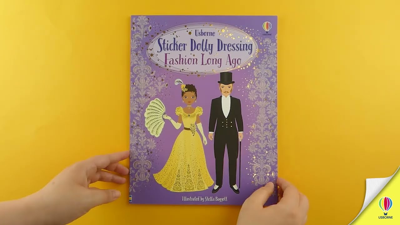 Sticker Dolly Dressing: Fashion Long Ago - A creative journey through fashion for children