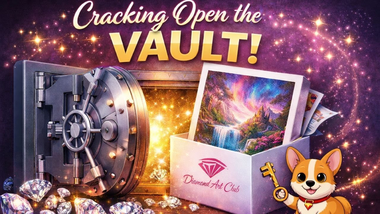 Diamond Art Club: Распаковка части моей коллекции - Вскрытие хранилища - Diamond Art