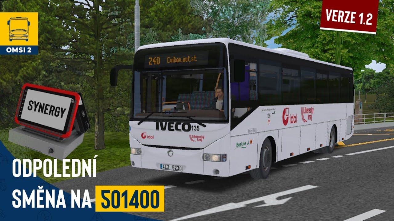 OMSI 2 [SPECIÁLNÍ STREAM] Odpolední turnus 306.01 na mapě 501400 v NOVÉ verzi 1.2