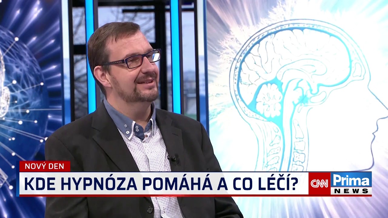 CNN Prima NEWS - &Scaron;imon Pečenka - Hypnoterapie - NOV&Yacute; DEN ( Libor Bouček )