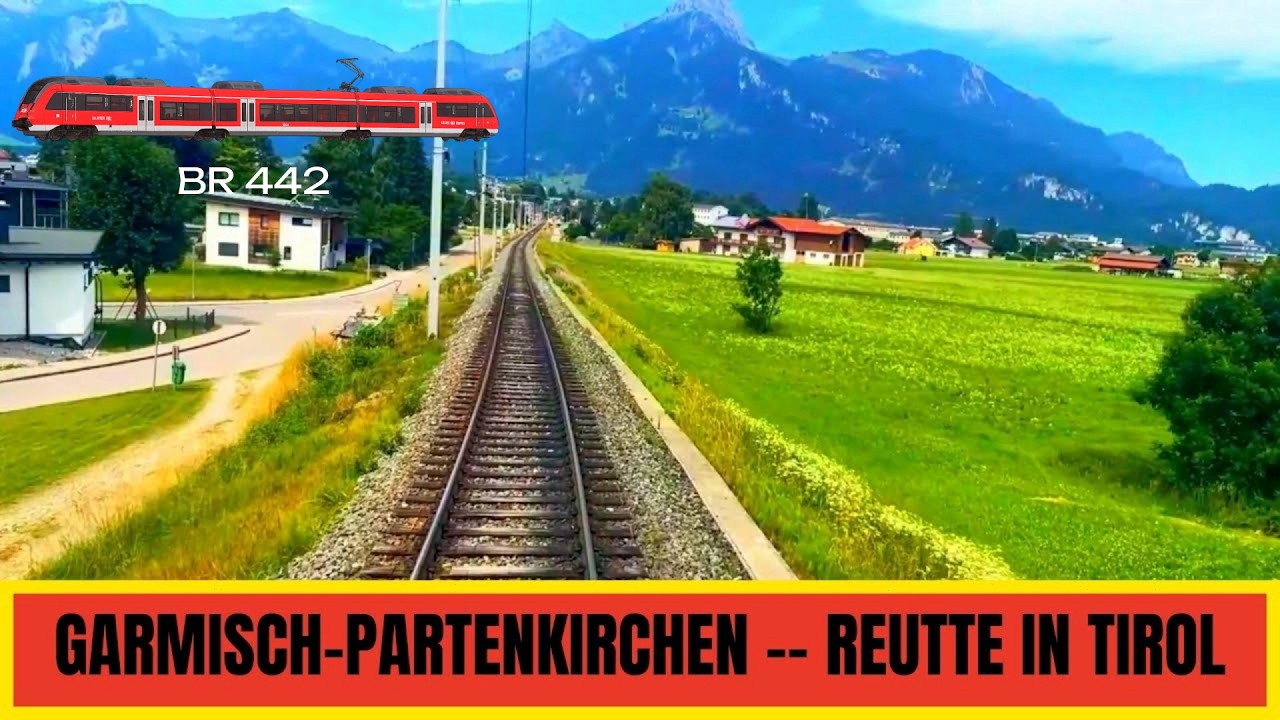 ★ Cab Ride Germany: Garmisch-Partenkirchen - Reutte in Tirol