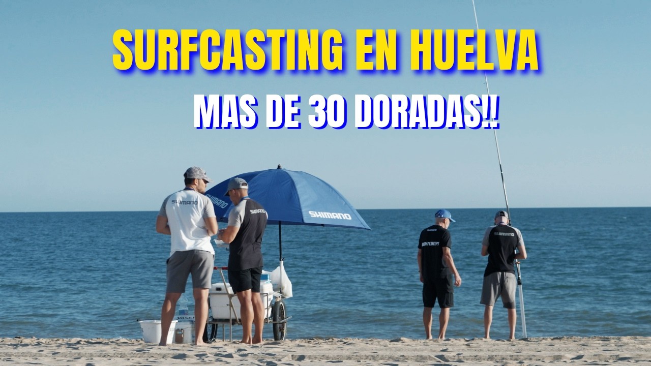 30 DORADAS en una jornada de pesca | Surfcasting en Huelva con Humberto Gacio y Surfcasting Granada.