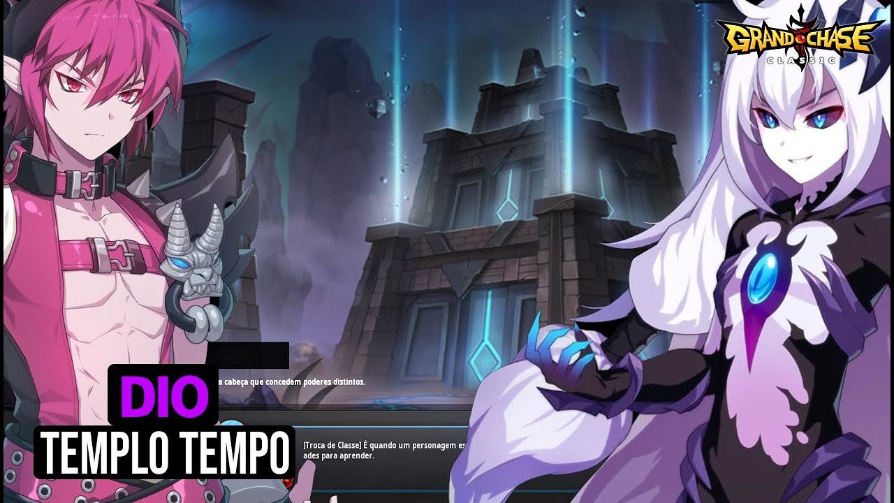 [GRAND CHASE CLASSIC] - DIO TEMPLO DO TEMPO 220K 30% 3:21(SOLO- F2P)