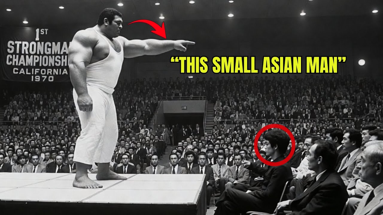 He Had NO IDEA It Was Bruce Lee &mdash; STRONGMAN Champion Grabbed Random Person From the Crowd