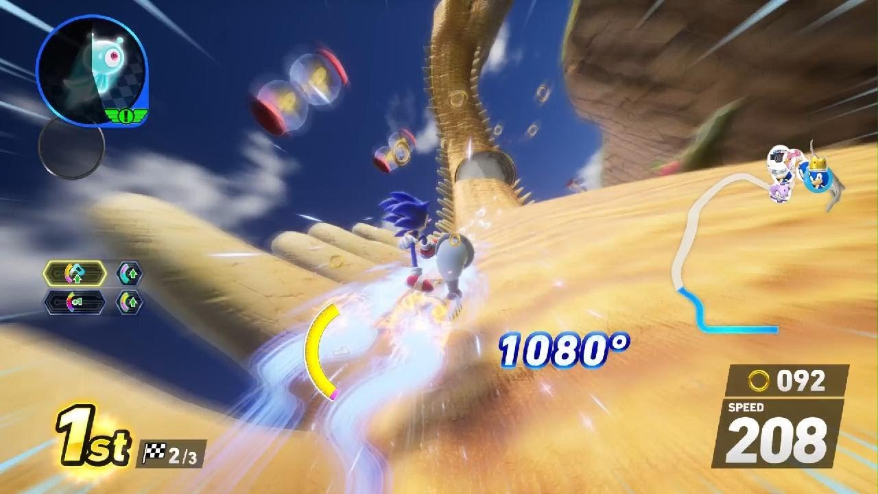 Sonic Racing CrossWorlds: I Think this game likes him