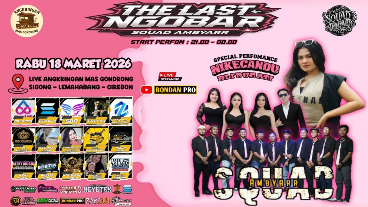 LIVE NGOBAR || ANGKRINGAN MAS GONDRONG || SIGONG - LEMAHABANG - CIREBON  18 MARET 2026  || EPISODE 8