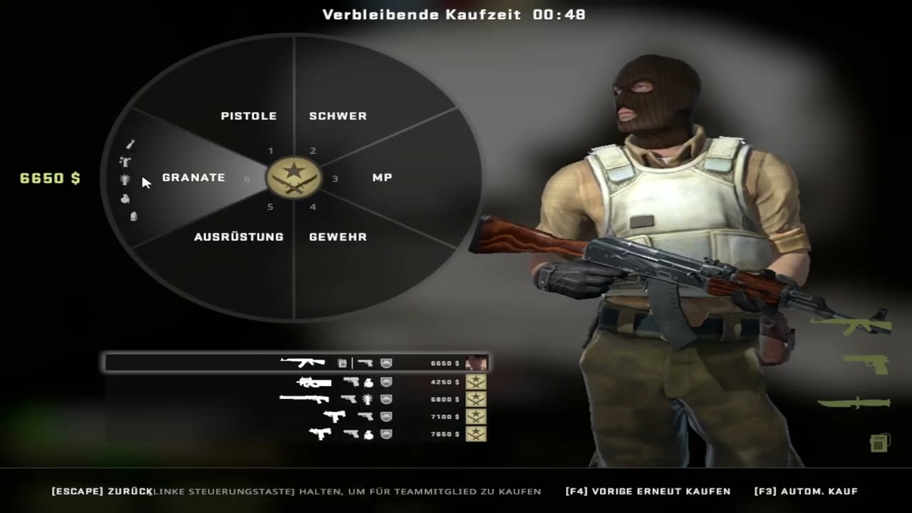 CSGO is back today,play with bots in map de_cbble(Cobblestone)
