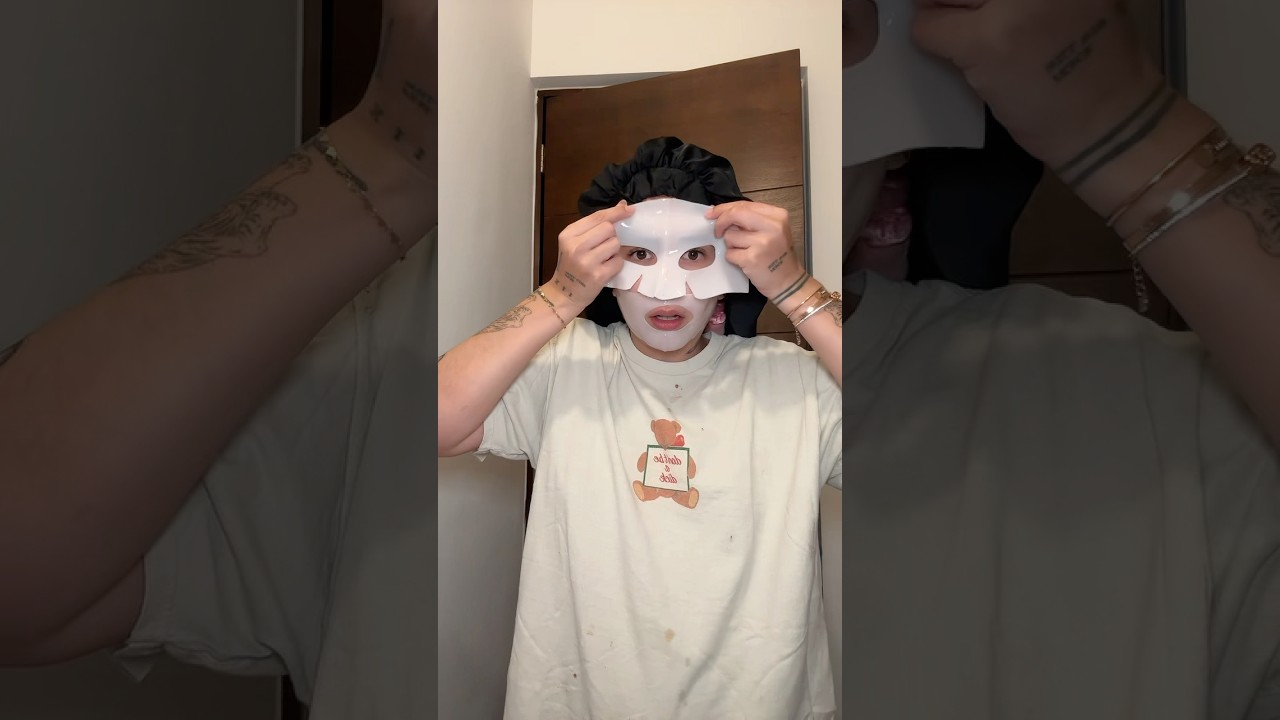 I tried the viral nighttime routine ✨🫢